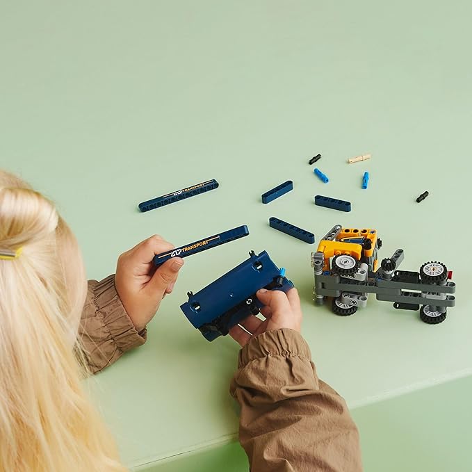 LEGO Technic Dump Truck 42147 2in1 Toy Set Construction Vehicle Model to Excavator Digger Engineering Toys Gift for Kids Boys Girls Ages 7 Plus