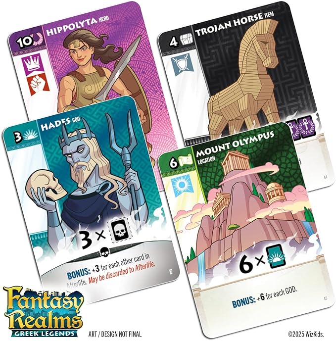 Fantasy Realms: Greek Legends | Board Game