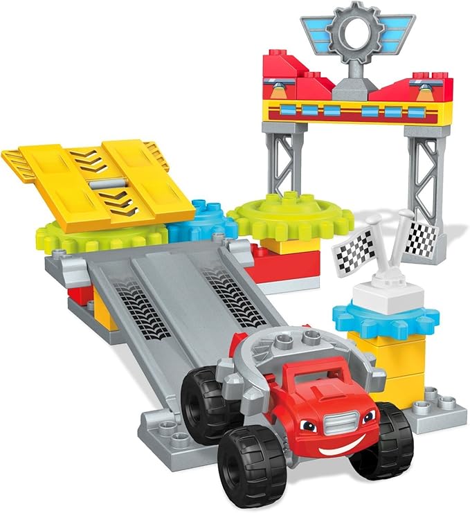 Mega Bloks Blaze Axle City Garage Building Set