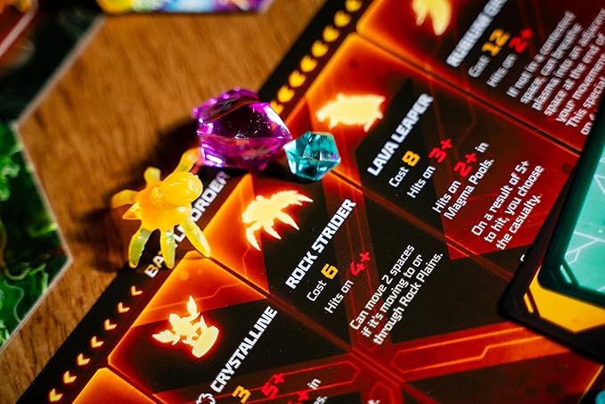 Renegade Game Studios Nexus Ops Strategy Board Game with Alien Miniatures &amp Secret Missions for 2-4 Players