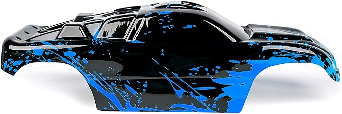 SummitLink Custom Body Muddy Blue Over Black Compatible for 1/10 Scale RC Car or Truck (Truck not Included) R-BB-01