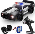SG1614 RC Drift Car 2.4GHz 1:16 Scale 4WD High Speed Remote Control Cars Drift Police Car Model Equipped with Cool Lights and Drift Tires