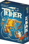 Tether - 2 Player Game for Adults - Small Box Makes it The Perfect Travel Board Game - Unique Mirror Deck Gameplay Where Perspective Matters - Can be Played by Two Teams