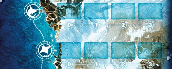 Reiner Knizia's Whale Riders Board Game | 2-6 Players | Ages 8+ | 45 Minutes | APE Games | Hand Managment | Tabletop | 2021 Meeple's Choice Award Nominee | Golden Geek Light Game of The Year Nominee