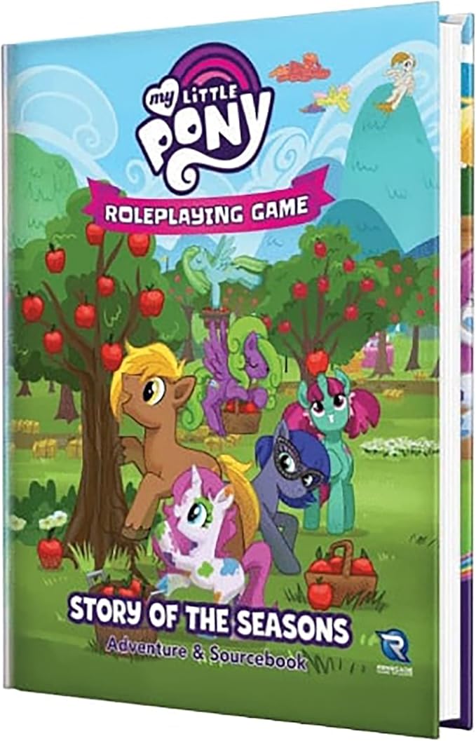 Renegade Game Studios My Little Pony RPG Seasonal Adventures Expansion Hardcover Sourcebook Book