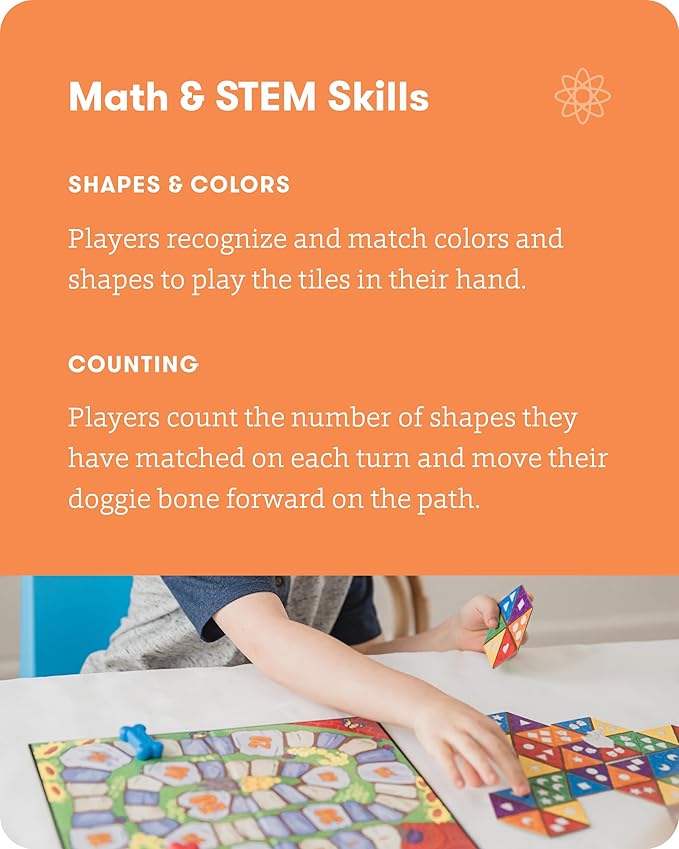 SimplyFun Diggers Garden Match – A Game for Kids to Develop Spatial Thinking Skills - Puzzle Game That Matches Colors and Shapes - 1 to 6 Players Ages 4 &amp Up