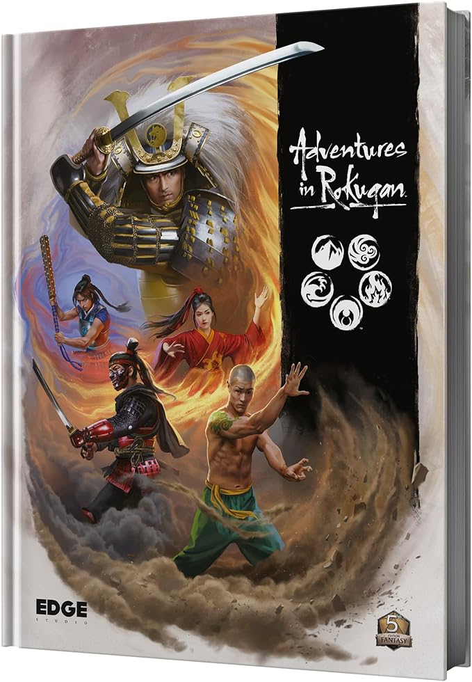 Asmodee Adventures in Rokugan Roleplaying Game CORE Book - Explore The Emerald Empire! RPG Strategy Game for Kids &amp Adults 2+ Players Ages 14+ 90 Minute Playtime