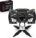 Racing Cars Steering Wheel Building Set Formula Simulator Driving Kit Compatibled with Lego Collection Model with Moving Parts &amp Phone Holder for Adults 14+ - 904PCS
