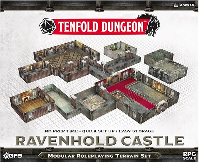 Gale Force Nine - Tenfold Dungeon - Ravenhold Castle