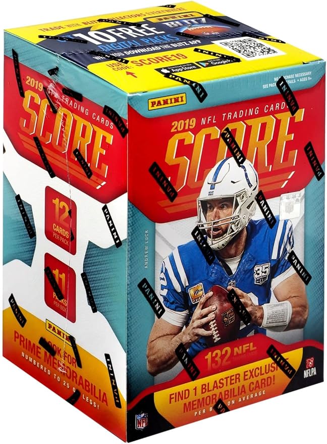 Score 2019 Football Cards Blaster Box - 132 Cards!