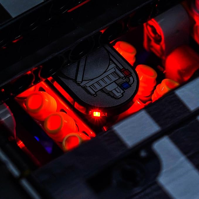 Upgraded Led Light Kit Compatible with Lego 1966 Ford GT40 MKII Race Car Building Set Lights Decoration Compatible with Lego 42223 Best Gifts for Adults (Model Not Included)