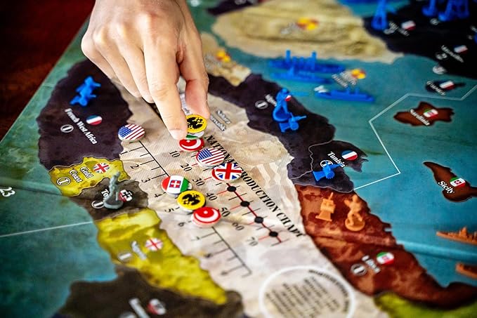 Renegade Game Studios Axis &amp Allies: WWI 1914 Board Game Strategy Multiplayer War Game for 2-8 Players