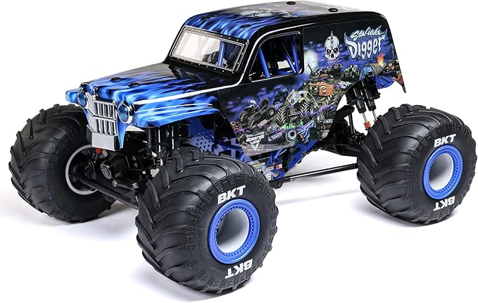 Losi LMT 2.0 4 Wheel Drive Solid Axle Monster Truck RTR - Son-Uva Digger LOS04028T2