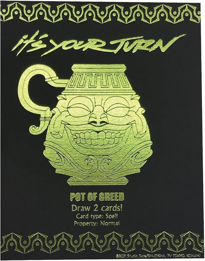 YU-GI-OH! - Pot of Greed - Chope édition limitée