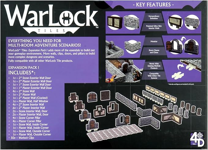 WizKids Warlock Tiles: Expansion Pack I