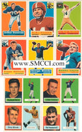 1994 Topps Archives Football 1956 and 1957 Reprint Complete Mint Hand Collated Set. Loaded with Stars and Hall of Famers Including Reprints of Paul Hornung Johnny Unitas and Bart Starr's Rookie Card