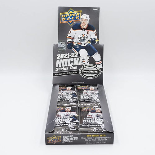 2021-22 Upper Deck Series 1 Hockey Hobby Box
