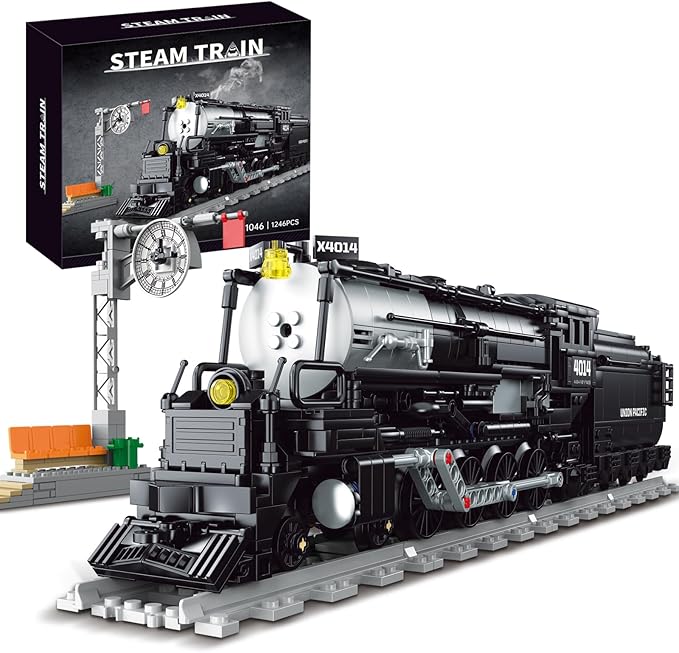 City Train Building Set Compatible with Lego for AdultsStem Train Building Toy Sets for Boys and Girls 8-14 Years ChristmasBirthday Gifts 1246 PCS