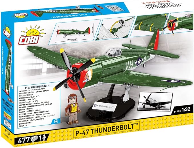 COBI Historical Collection World War II P-47 Thunderbolt™ Plane