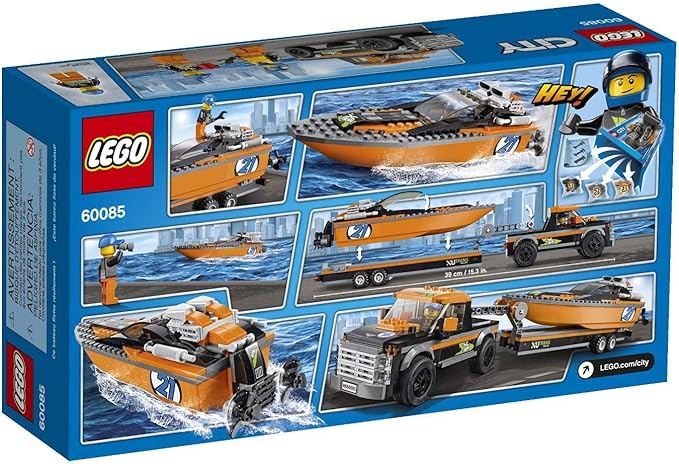 LEGO City Great Vehicles with Powerboat