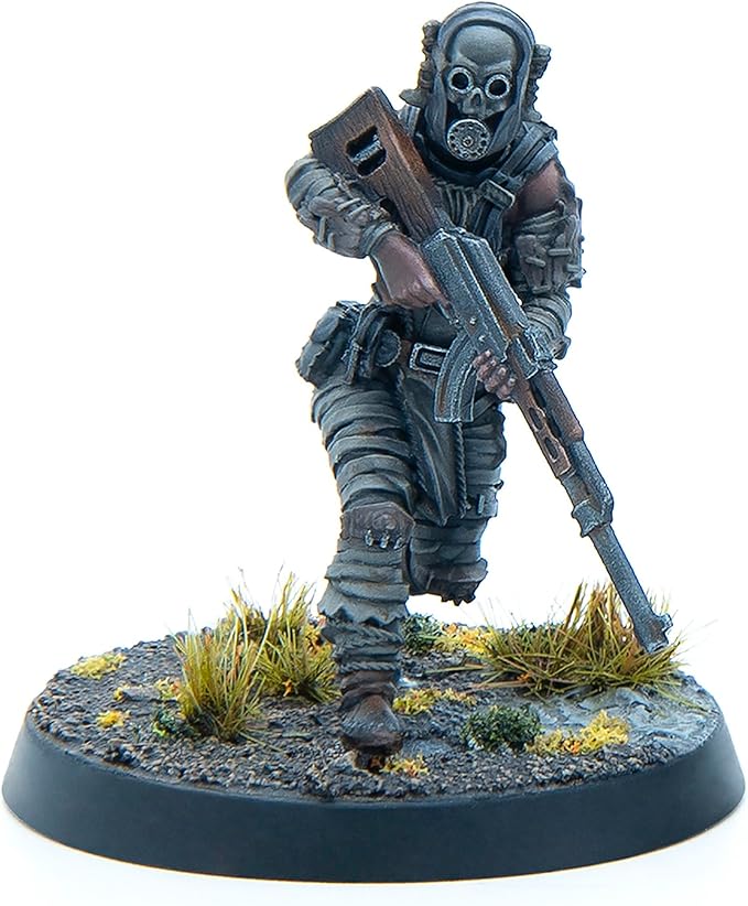 Modiphius Entertainment: Fallout: Miniatures - Cult of The Mothman: Follower - 6 Figures Appalachia Wave Unpainted Resin Miniatures Tabletop Game