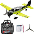 QIDI 580 5-Channel Off-Road Aircraft 3D RC Plane One-Key Hanging Stunt Fixed Wing with Wind Resistant Flight Control for Beginner and Experienced Ready to Fly(Green)