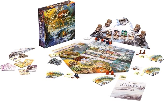 Everdell Silverfrost Essentials Edition Board Game for 1–4 Players | Standalone City-Building Strategy Game Ages 10+ | Worker Placement Tabletop Game