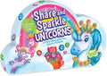 Peaceable Kingdom Share and Sparkle Unicorns Cooperative Strategy Game for Families and Kids Ages 4 &amp Up