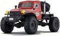 BEEZRC RocHobby 1/10 Scale Atlas 4WD 2.4GHz RC Crawler RC Rock Truck Off Road Hobby Grade Remote Control Car for Adults with Transmitter Need to Complete with Battery (Orange)