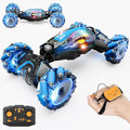 Gigilli Gesture Sensing RC Stunt Car Remote Control Car for Boys 8-12 RC Cars for Kids Twist Drift Toys with Spray Music Lights Easter Birthday Gifts Boys for Kids Ages 7 9 10 11 13 Years Old