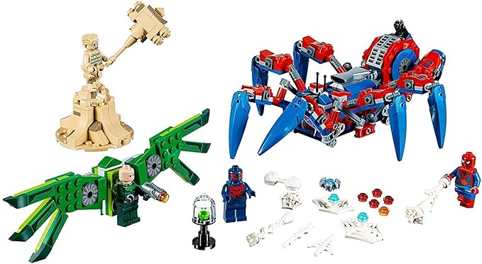 Lego 76114 Super Heroes Spider-Man Spider Crawler Building Set Marvel Toy Vehicles for Kids