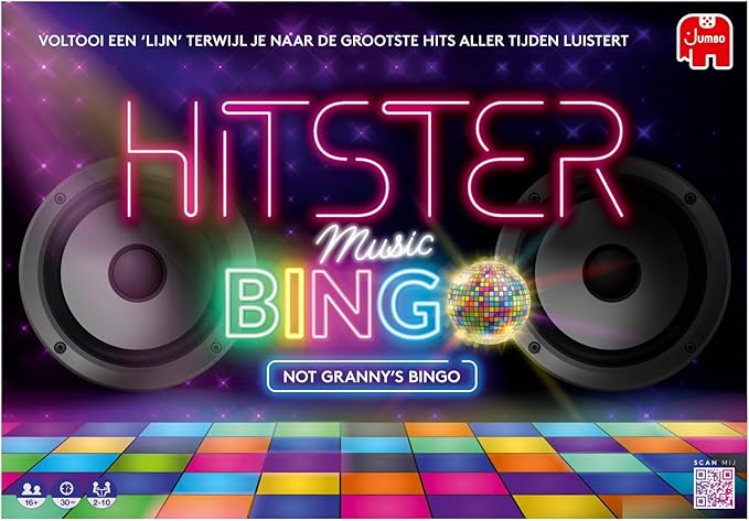Jumbo Hitster Bingo - Party Game