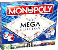 Winning Moves Mega Monopoly Board Game 12 Extra Spaces Including Downing Street Saville Row and Knightsbridge Invest in Skyscrapers for Ages 8 Plus