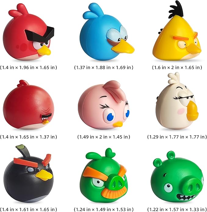 Newly Licensed Angry Birds Toys Playsets Build N’ Launch Construction Brick Assembly Building Blocks Sets Pig City Strike 2 Takedown Space Planet Game Catapult Slingshot Gift Box 33pcs