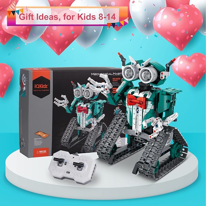 APP/Remote Control STEM Building Kits for Kids Ages 8-12 - 3 in 1 RC Robot Car Toys 440 Pcs Educational Science Projects Gift Ideas for Boys Girls