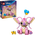 LEGO Disney Angel Lilo &amp Stitch Kids Toy - Room Decor and Building Set for Girls and Boys Ages 9+ - Birthday Gift Idea for Young Fans Who Love Stitch Stuff and Learning Toys - 43257