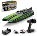 RC Boat - Mini Remote Control Boats for Adult2.4GHz Racing Boat for Water Pool&ampLakesSummer Water Toy (Green)
