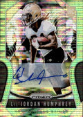2019 Panini Prizm Neon Green Rookie Autograph #362 Lil'Jordan Humphrey RC AUTO New Orleans Saints NFL Football Trading Card