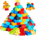 240 Piece Large Building Blocks for Toddlers 3 and up Classic Building Bricks Set for Kids of All Ages Compatible with Duplos and Most Brands