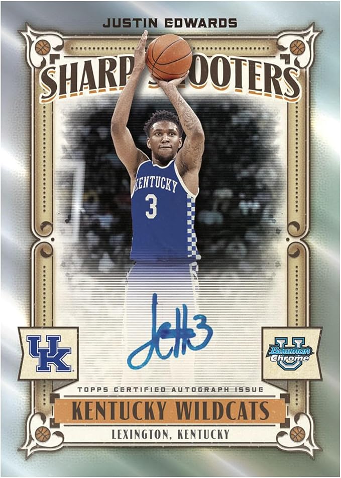 Bowman Chrome 2023/24 University Basketball Value Box - 7 Packs Per Box