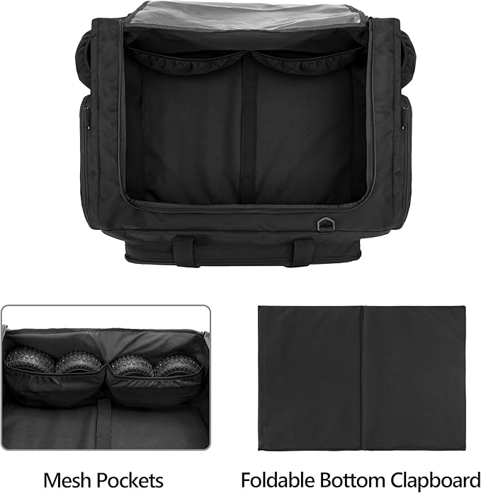 RC Car Bag for 1/8 and 1/10 Car RC Carry Case Compatible with Traxxas 1/8 Car Multi-Pockets to Store Tools and Other Accessories Adjustable Shoulder Strap for Easy Carrying (Patent Design)