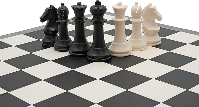 World Chess Championship Set Full Official Tournament Extra Queens Unique Sets for Kids and Adults Board Game Weighted Pieces (Extra Queens)