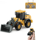 BRRRRT 1/64 RC Bulldozer ToyFull Functional RC Construction VehiclesType-C Direct Charging Alloy Remote Control BulldozerBirthday Gifts for Boys and Girls Age 3+