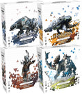 Steamforged Games H-Zero Dawn The Board Game Expansion Bundle: Frozen Wilds Sacred Lands The Lawless Badlands and Thunderjaw (4 Items)