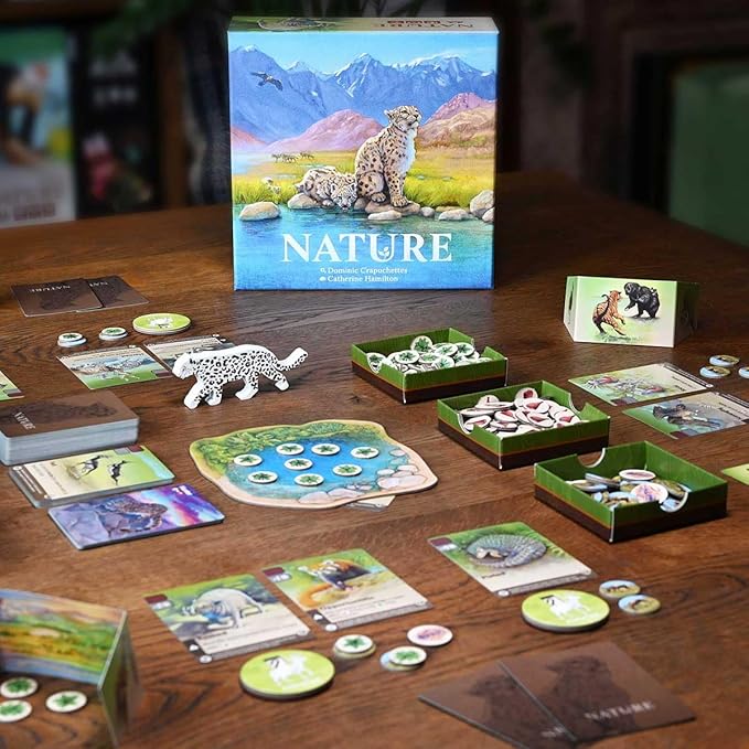 Northstar Game Studio Nature Board Game | Adapt in a Changing Environment in This Strategy Game for Adults Teens. Families and Solo | 1-4 Players Age 10+