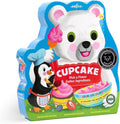 eeBoo: Cupcake Shaped Spinner Game - Animal &amp Baking Themed Game for Kids Spin to Collect Ingredients Preschool Ages 3+ 2-4 Players