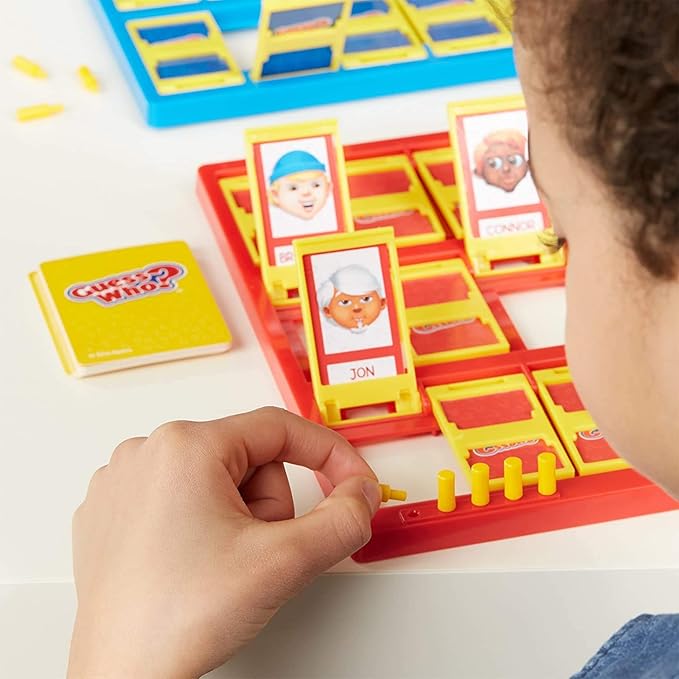 Guess Who? Original Guessing Game for Kids Ages 6 and Up for 2 Players