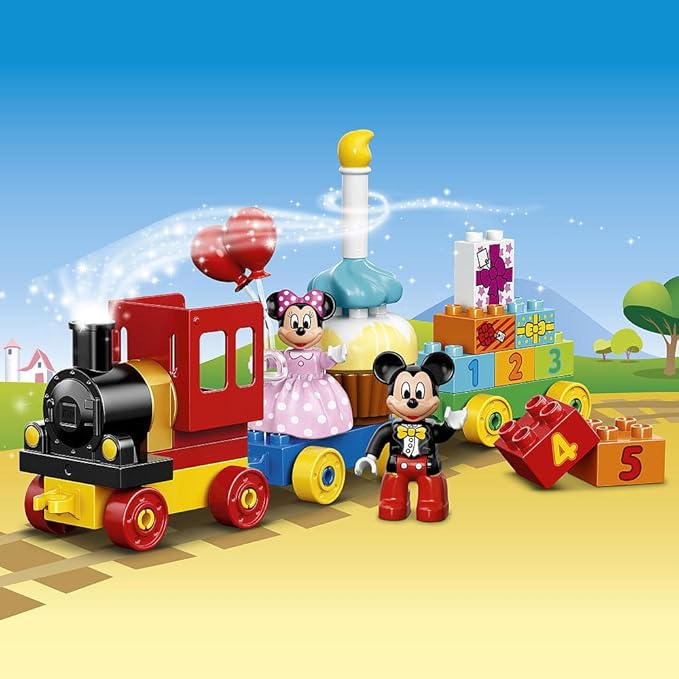 LEGO DUPLO l Disney Mickey Mouse Clubhouse Mickey &amp Minnie Birthday Parade 10597 Disney Toy (24 Pieces)