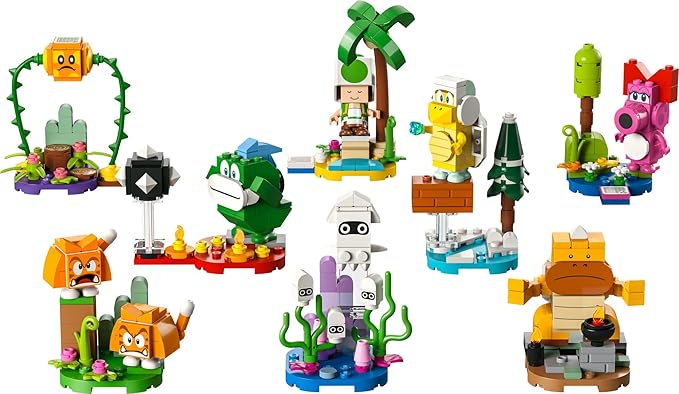 LEGO Super Mario Character Packs – Series 6 71413 Collectible Mystery Toy Figures for Kids Combine with Starter Course Playset for Extra Play