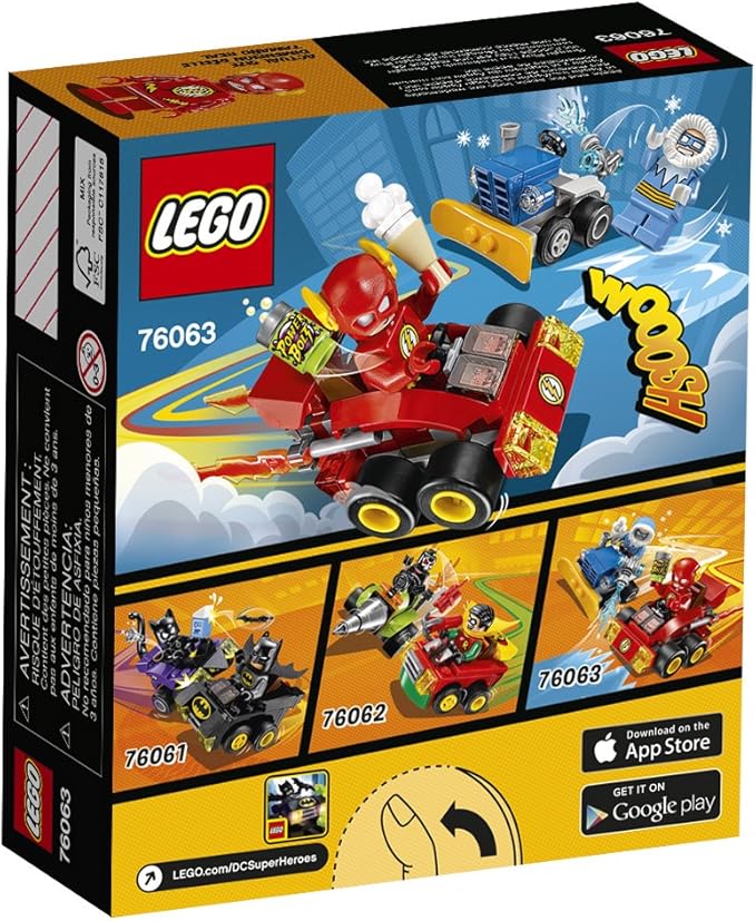 LEGO Super Heroes Mighty Micros: The Flash vs Captain Cold 76063 Building Kit (88 Piece)